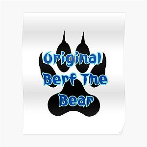 Original Berf The Bear Poster RB2709