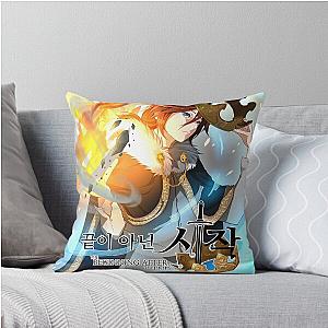 The Beginning After the End Arthur King Throw Pillow