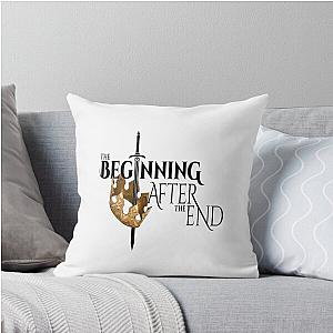 The Beginning After The End Throw Pillow