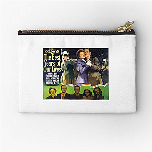 Powerful Human Resilience Portrait The Best Years Of Our Lives Zipper Pouches