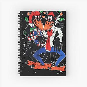  Best Art Cover The Black Funny Spiral Notebook