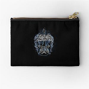 Thé Bláck Dáhlíá Múrdér árt Zipper Pouch