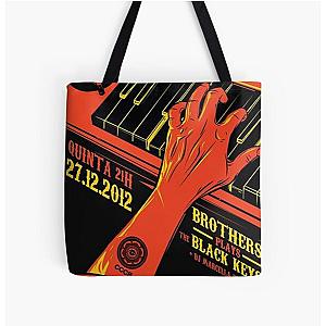 Brother Plays The Black Keys All Over Print Tote Bag