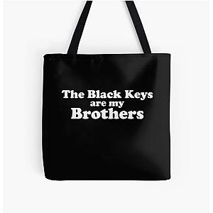 The Black Keys are My Brothers All Over Print Tote Bag