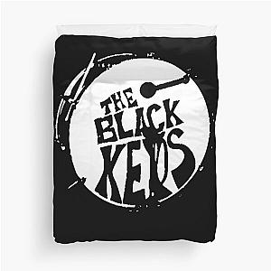 Round the black keys Duvet Cover