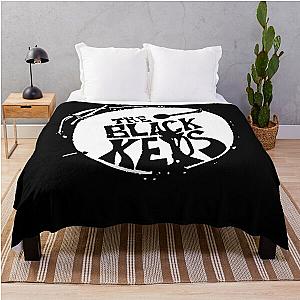 Round the black keys Throw Blanket