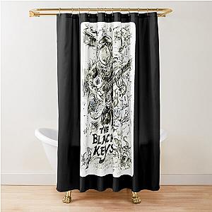 The black keys music  Shower Curtain