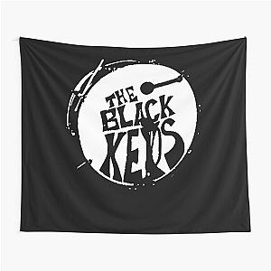 Round the black keys Tapestry