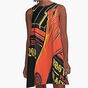 Brother Plays The Black Keys A Line Dress