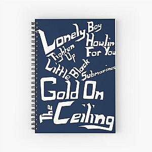 The Black Keys Songs Spiral Notebook