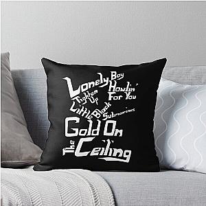 The Black Keys Songs Throw Pillow