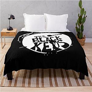 Round the Black Key Throw Blanket
