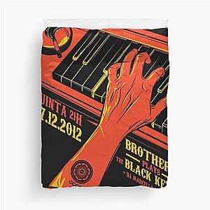 Brother Plays the Black Keys Duvet Cover