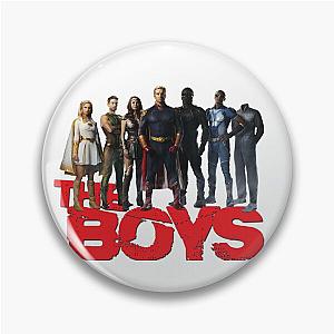 The Boys Ensamble Vought International Superpower Suits  Art Pin