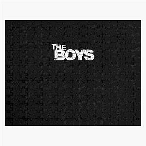 The Boys logo White Jigsaw Puzzle