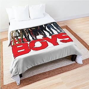 The Boys Ensamble Vought International Superpower Suits  Art Comforter