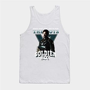 The Boys Tank Tops - Soldier Boy The Boys Comic Style Tank Top