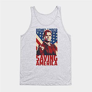 The Boys Tank Tops - Homelander Saving America Tank Top