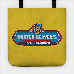 The Boys Bags - Buster Beaver's Pizza Restaurant Logo (The Boys) Distressed Tote