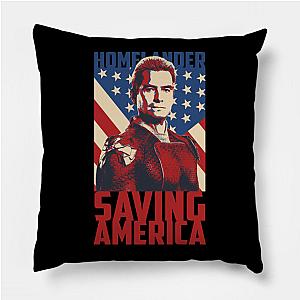 The Boys Pillows - Homelander Saving America Pillow