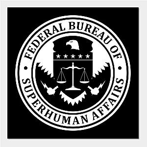 The Boys Posters - Federal Bureau of Superhuman Affairs Poster