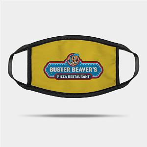 The Boys Face Masks - Buster Beaver's Pizza Restaurant Logo (The Boys) Distressed Mask