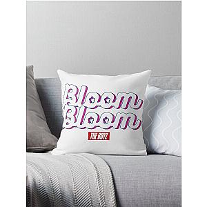 The Boyz Bloom Bloom KPop HD Logo Throw Pillow