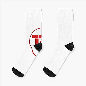 The Boyz KPop New HD Logo (Red Version) Socks