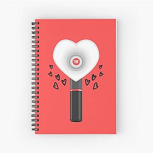 The Boyz Lightstick - Kpop Spiral Notebook