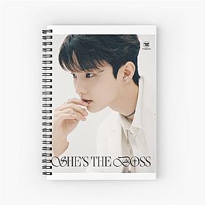 The Boyz Q (Changmin) She's The Boss  Spiral Notebook