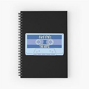 The Boyz Fire Eyes Cassette  Spiral Notebook