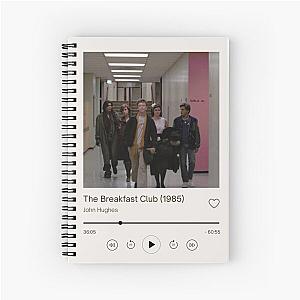 The Breakfast Club 1985 Movie Poster Spiral Notebook