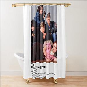 The Breakfast club Shower Curtain