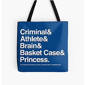 The Breakfast Club Jetset All Over Print Tote Bag