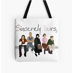 Sincerely Yours, The Breakfast Club All Over Print Tote Bag