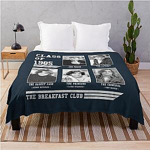 The Breakfast Club  class of 1985 Throw Blanket