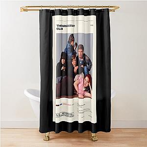 The Breakfast Club Classicult Minimalist Home	 Shower Curtain