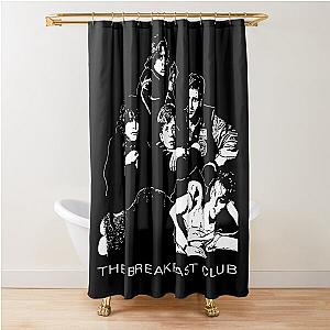 The Breakfast Club Gang Shower Curtain