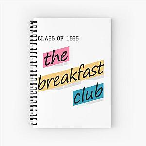 The Breakfast Club - 1980s design Spiral Notebook