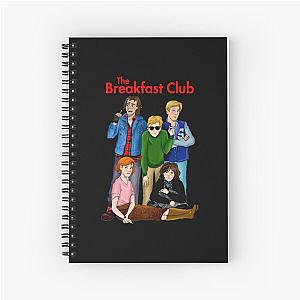 The Breakfast Club 80s Spiral Notebook