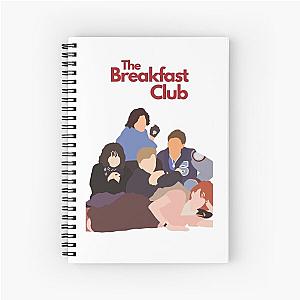 Minimalist The Breakfast Club Design Spiral Notebook