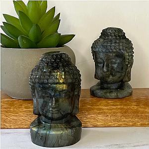 Labradorite Buddha Heads Flagship ET2101