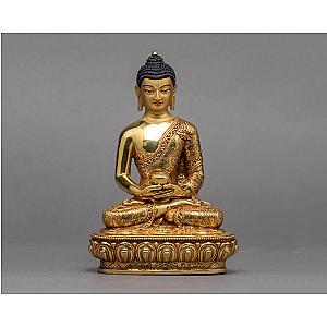 Amitabha Buddha Statue | Hand-made Gilded  in 24K Gold | Buddha Statue Flagship ET2101