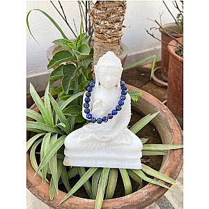 Marble Buddha Statue- Stone Carved Buddha- Home Decor- Big Size Buddha- White Stone Buddha Flagship ET2101