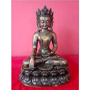 Matu Buddha Copper statue Handmade in Nepal ( Patan Kathmandu) Budda statue. Cooper Buddha statue. Homedecor Buddha statue. Buddha statue. Flagship ET2101