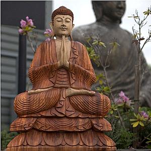 Wooden Buddha Statue - Handmade Flagship ET2101