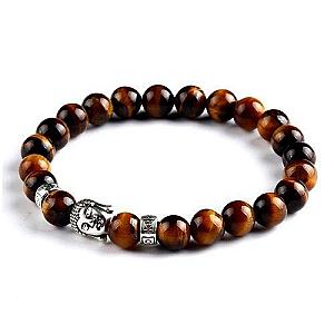 Buddha bracelet  brown beads Flagship BW1901