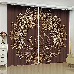 Buddha Curtain  Mandala Flagship BW1901