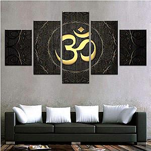 Buddha painting golden OM symbol Flagship BW1901