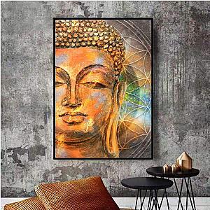 Buddha painting Golden Buddha painting Flagship BW1901